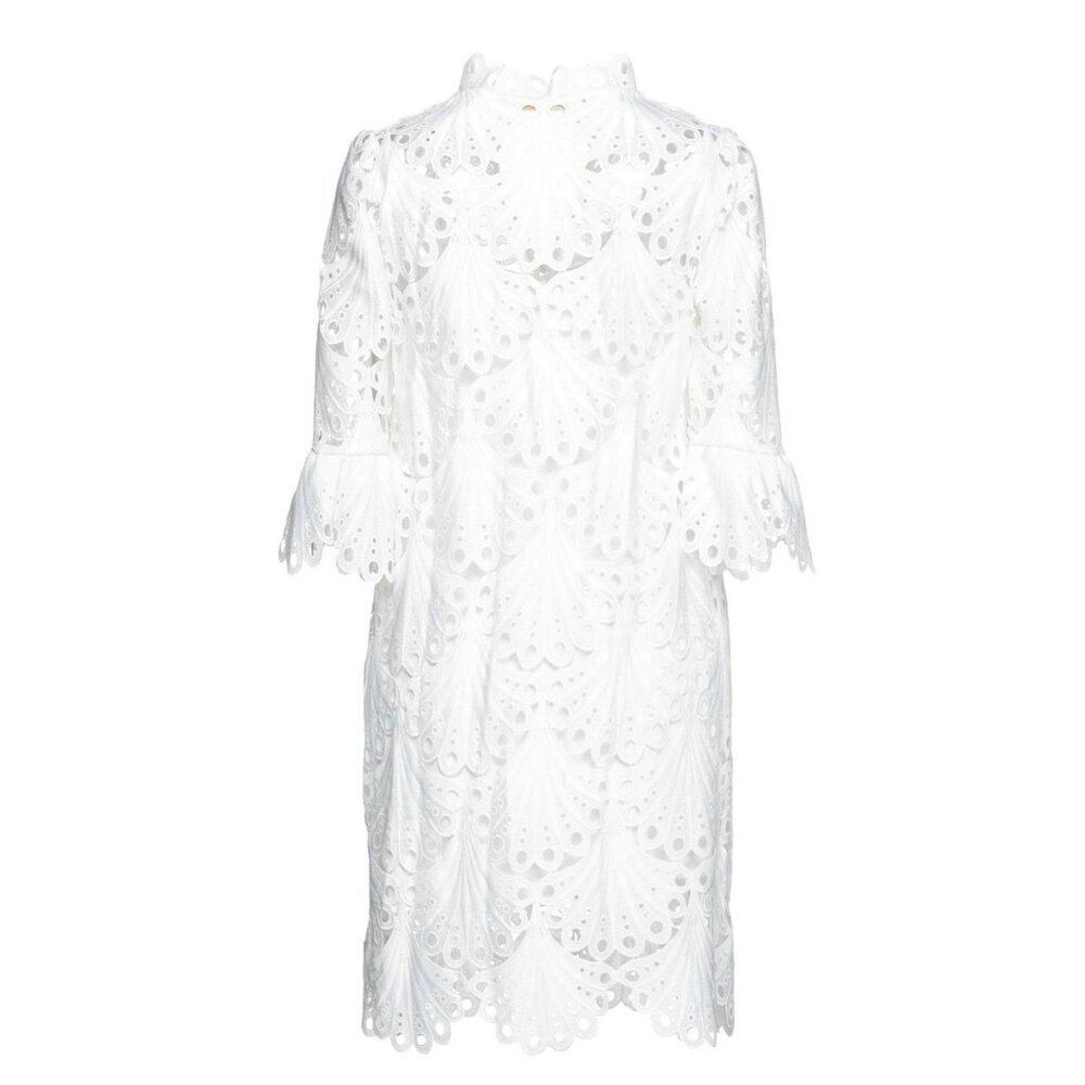 NWT Maje lace short dress white with lining 36 for US4